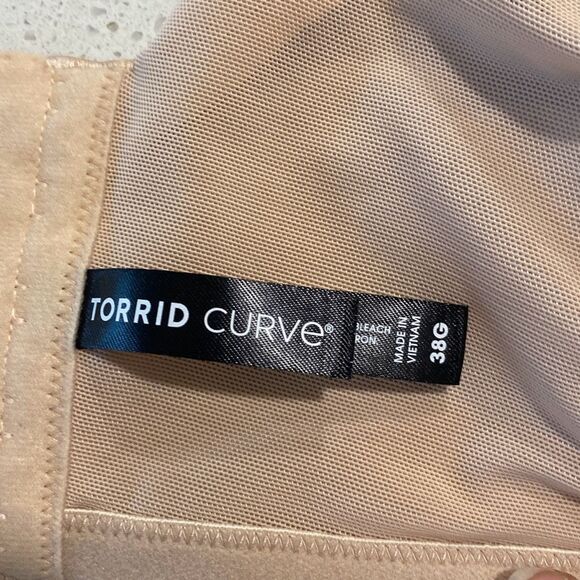 Torrid bra, size 38G 360 back smoothing lightly lined full coverage Balconette  - Picture 6 of 8